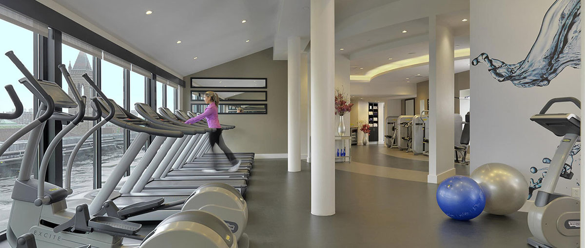 Hotel fitness centre