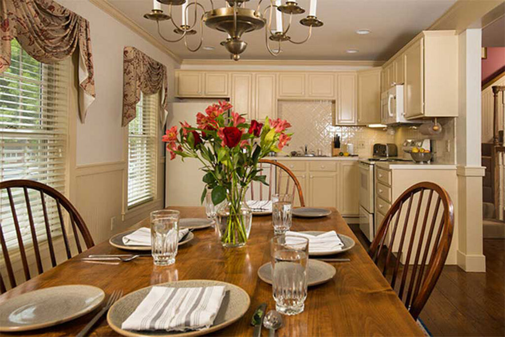 Dining area at the inn