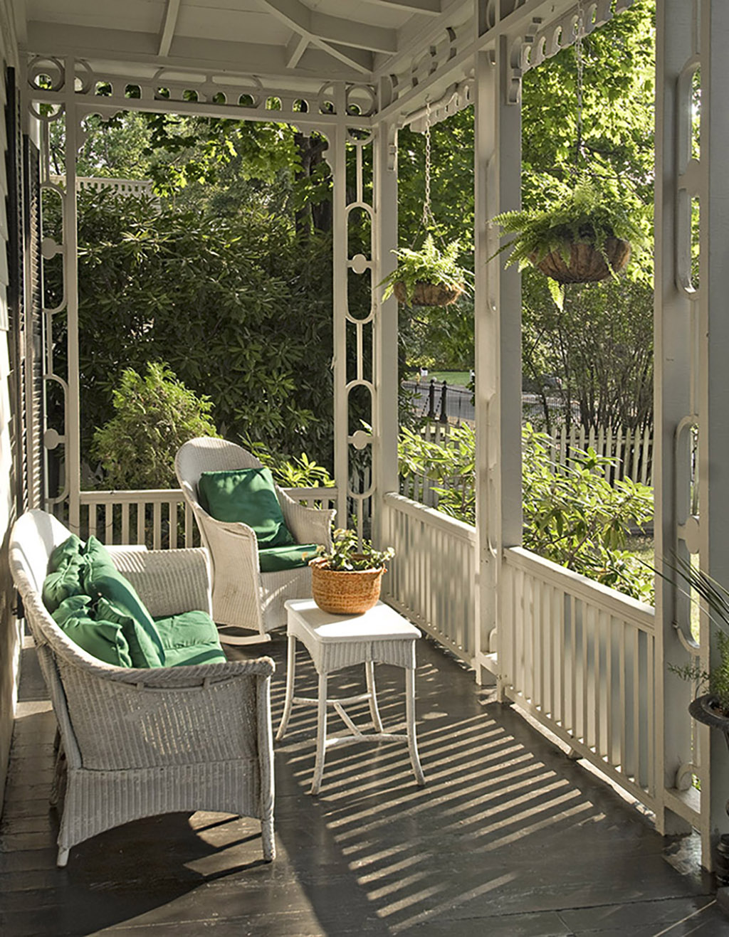 Hotel porch