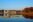 Exterioras seen from the lake with canoes