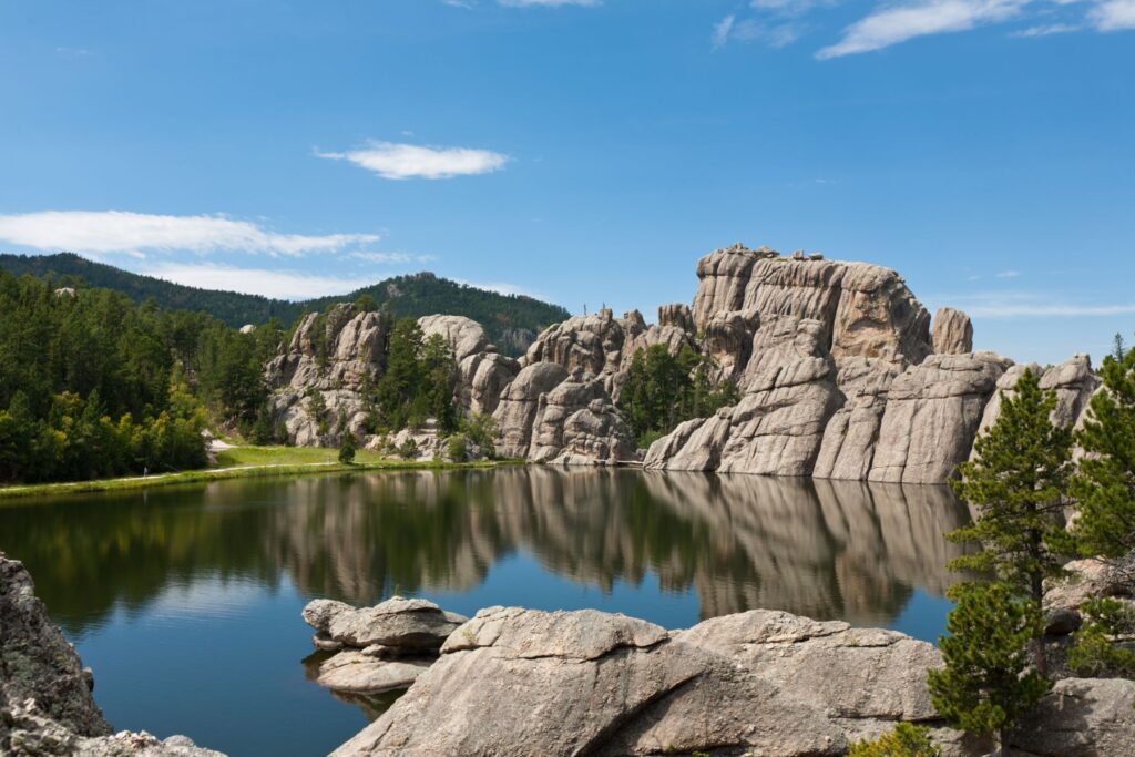 Sylvan Lake in Custer State Park