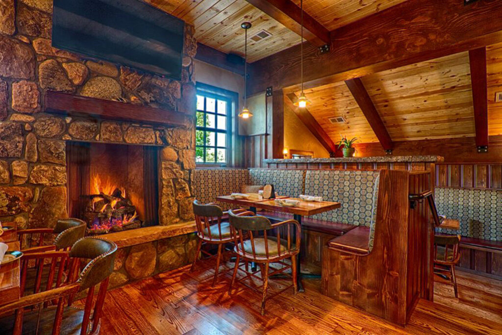 Dining area at the inn