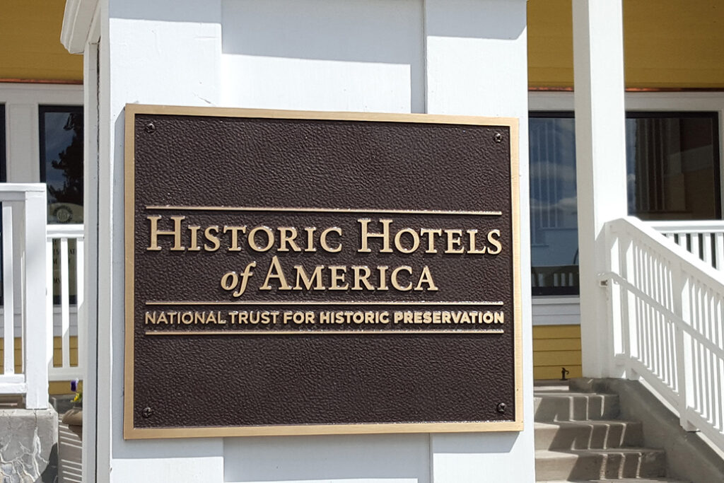 Hotel sign