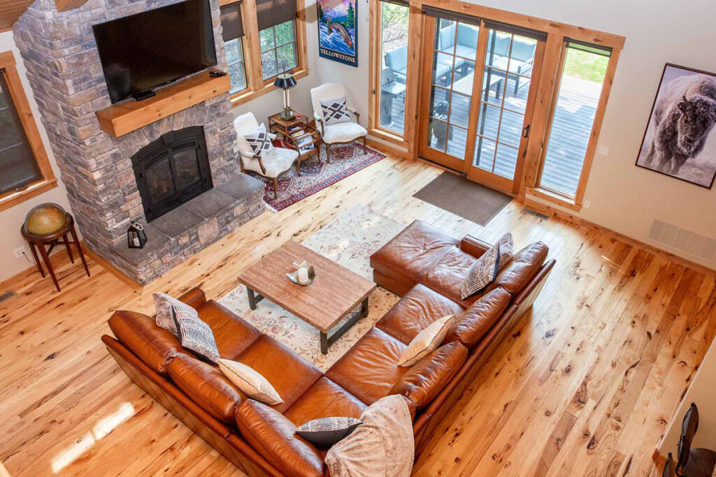 Cabin living area