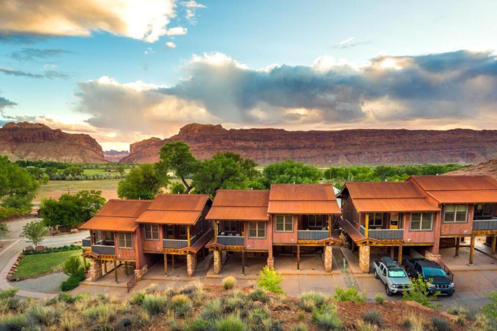 Ranch aerial view