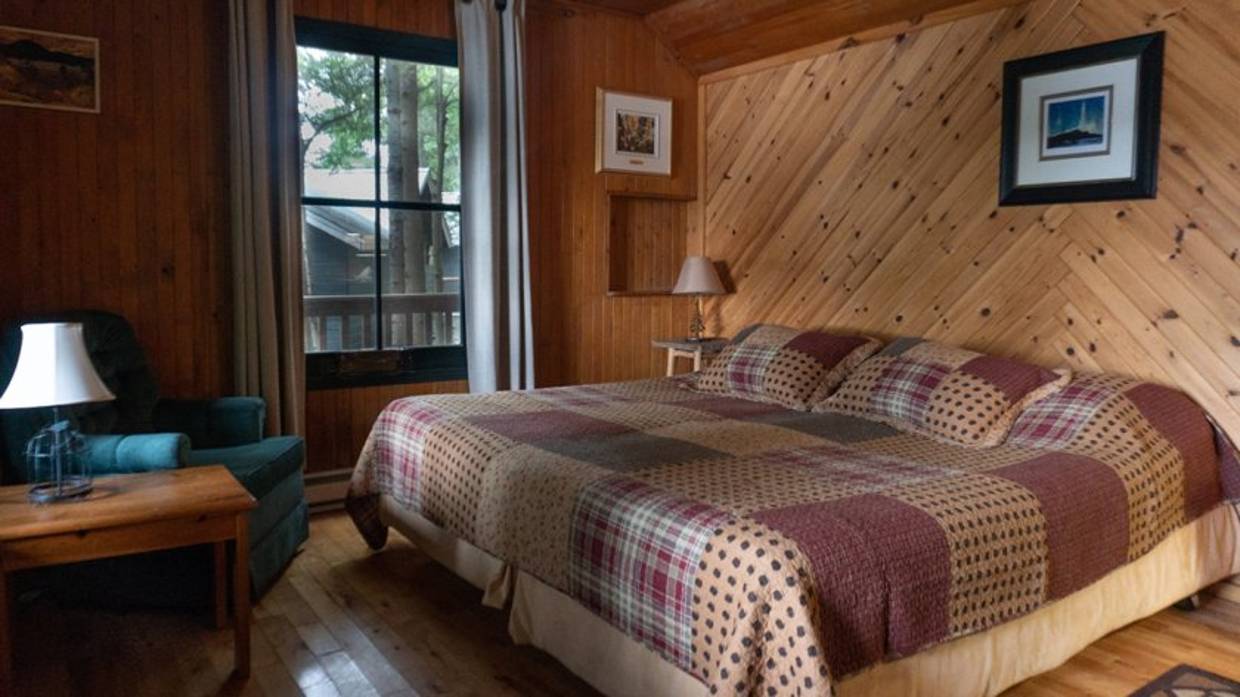 Bedroom in Bartlett Lodge