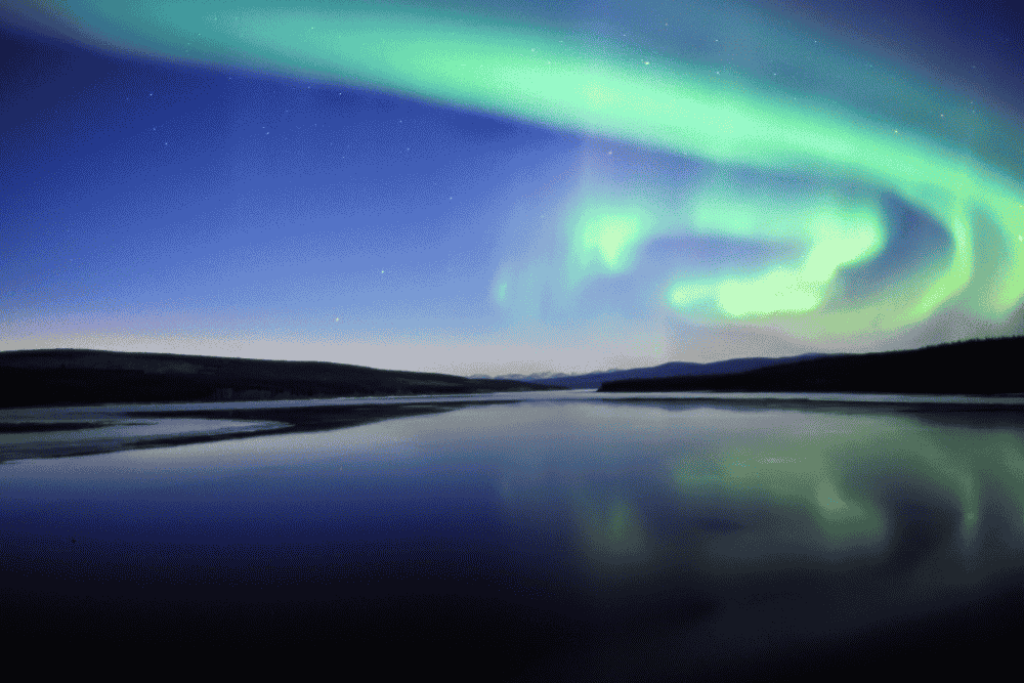 Northern Lights over The Yukon