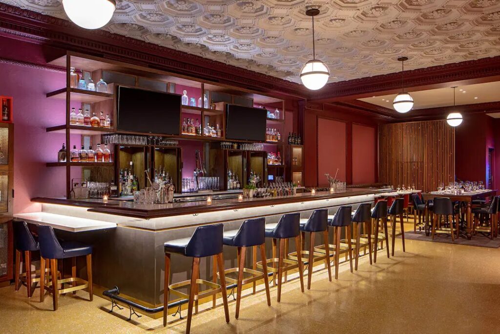 Hotel bar