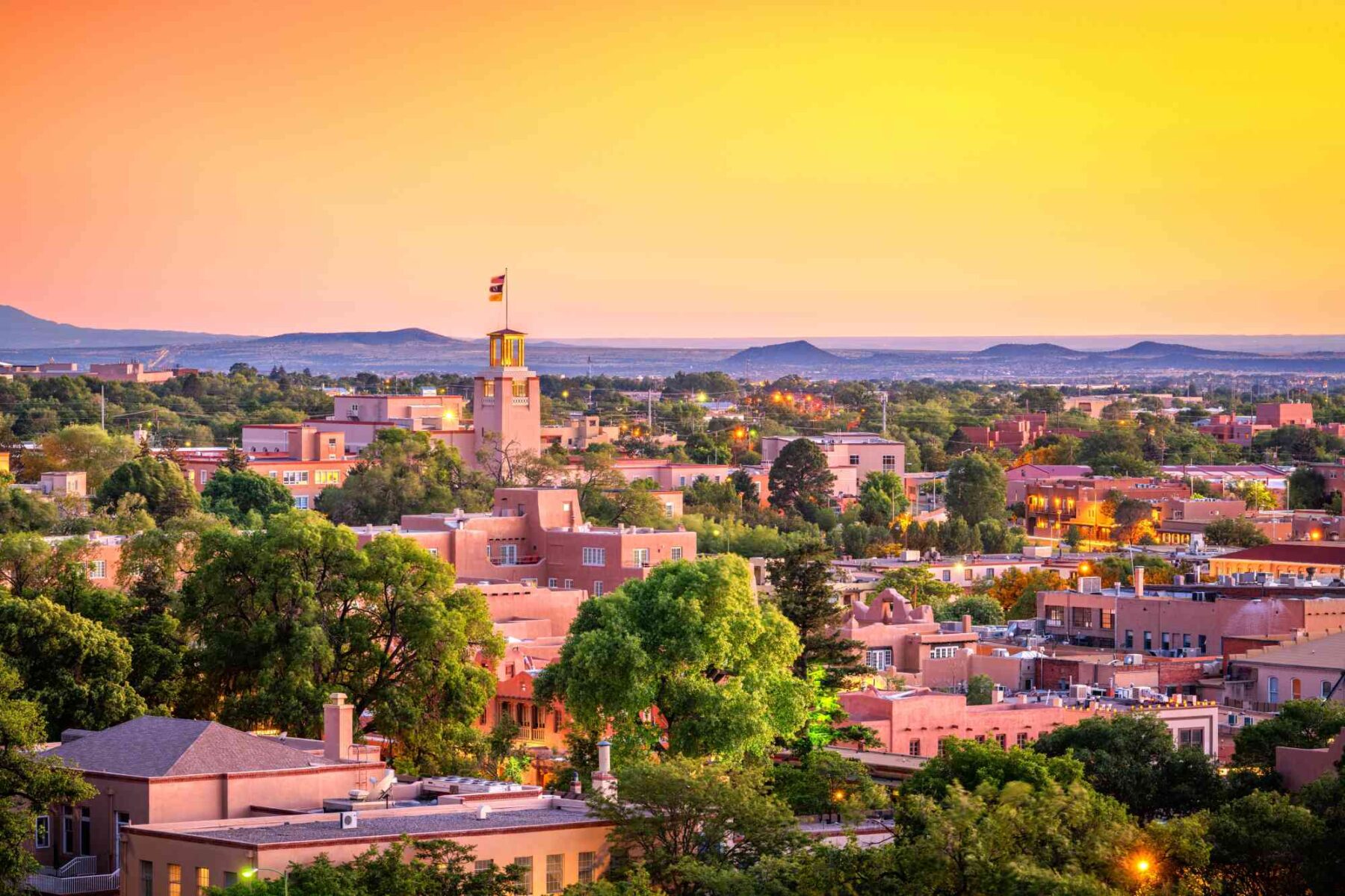 Downtown Santa Fe, New Mexico