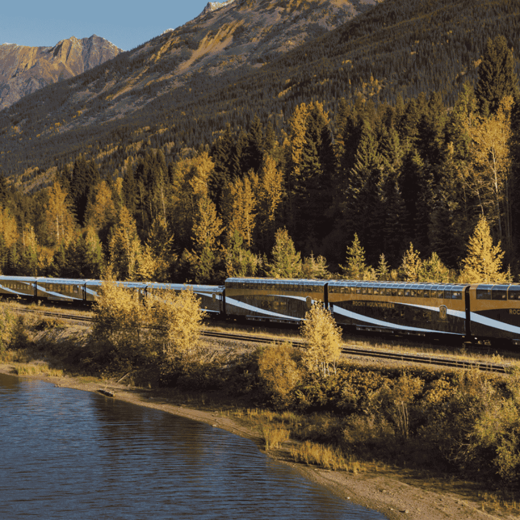 Rocky Mountaineer train in Canada