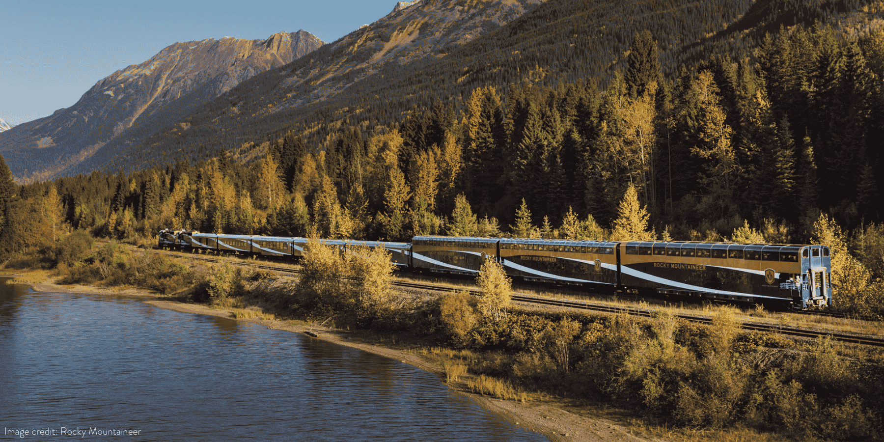 Rocky Mountaineer train in Canada