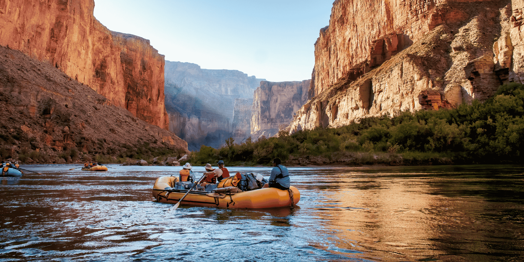 The Colorado River in the Grand Canyon, USA